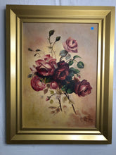 Load image into Gallery viewer, Still Life Vintage Oil on Canvas Signed on the Bottom
