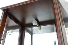 Load image into Gallery viewer, Amazing Antique Glass Decorative Cabinet (38.5" x 13.5" x 67.5")