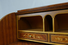 Load image into Gallery viewer, Beautiful Top Down Italian Desk With Inlay (38.5" x 18.5" x 35")