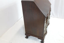 Load image into Gallery viewer, Vintage Secretary Desk With Fine Woodwork (36" x 20" x 84.5")