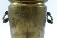 Load image into Gallery viewer, Antique Brass Russian Samovar 19th Century with Stamps
