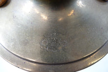 Load image into Gallery viewer, Antique Brass Russian Samovar 19th Century with Stamps
