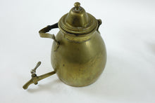 Load image into Gallery viewer, Antique Brass Tea Warmer - Complete Set
