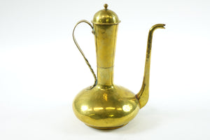 Beautiful Antique European Brass Ewer