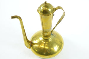 Beautiful Antique European Brass Ewer