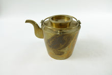 Load image into Gallery viewer, Antique Brass Teapot
