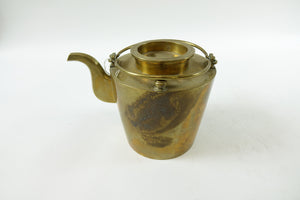 Antique Brass Teapot