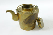 Load image into Gallery viewer, Antique Brass Teapot

