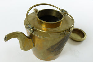 Antique Brass Teapot