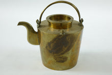 Load image into Gallery viewer, Antique Brass Teapot
