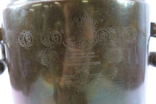 Load image into Gallery viewer, Antique Brass Russian Samovar 19th Century with Stamps
