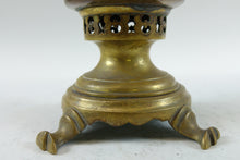 Load image into Gallery viewer, Antique Brass Russian Samovar 19th Century with Stamps
