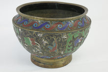 Load image into Gallery viewer, Antique Chinese Cloisonne Vase
