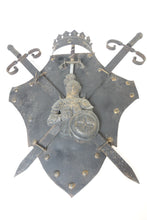 Load image into Gallery viewer, Antique Mexico Swords &amp; Shield - Decorative Piece
