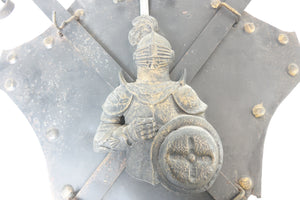 Antique Mexico Swords & Shield - Decorative Piece