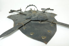 Load image into Gallery viewer, Antique Mexico Swords &amp; Shield - Decorative Piece
