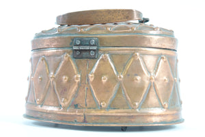 Antique Persian Copper Lunch Box