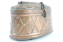 Load image into Gallery viewer, Antique Persian Copper Lunch Box
