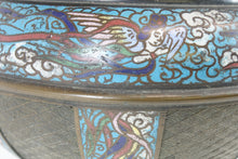 Load image into Gallery viewer, Antique Chinese Bronze Cloisonne Vase
