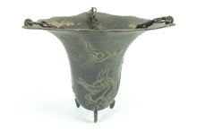 Load image into Gallery viewer, Antique Chinese Bronze Tripod
