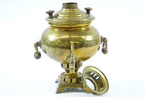 Antique Brass Russian Samovar