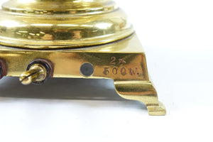 Vintage German Electric Brass Samovar