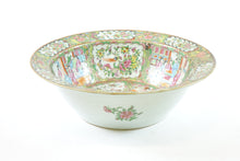 Load image into Gallery viewer, Antique Large Famille Rose Bowl (As-Is - repaired)
