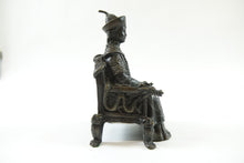 Load image into Gallery viewer, Pair Of Chinese Bronze Figures of Emperor And Empress
