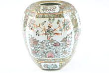 Load image into Gallery viewer, A Pair of Antique Chinese Famille Rose Jars w/ tops
