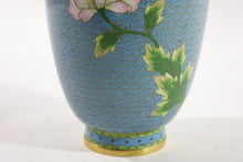 Load image into Gallery viewer, Beautiful Chinese Brass Cloisonne Vase
