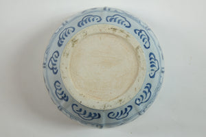 Early 20th Century Chinese Porcelain Blue and White Bowl w/ Top