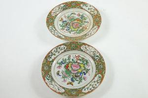 Pair of Antique Chinese Porcelain Plates