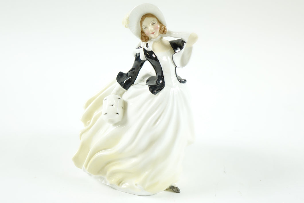 Elegant Royal Doulton 'Autumn Breezes' HN 1911 Porcelain Figurine