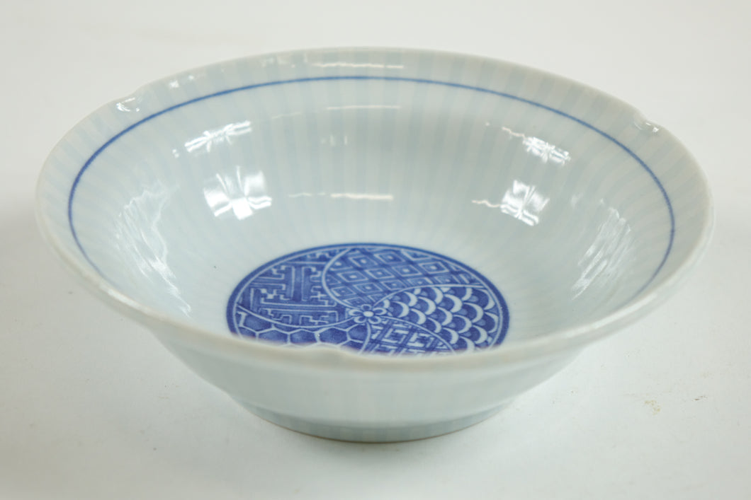 Blue and White Mino Bowl