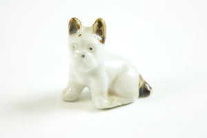 Pair of Porcelain European Dogs Figurines