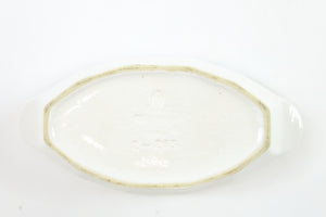 Pair of White Porcelain Dishes, Marking on the Bottom