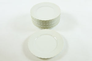 Haviland France Ranson White Dinner Plates Antique - Set of 10