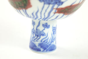 Fine Ming Dynasty Porcelain Bowl with Marking inside the vase
