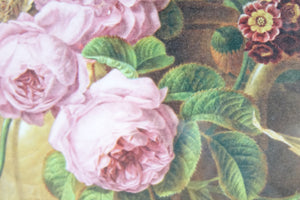 Floral & Fruit Still Life, Print of original Lithograph