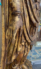 Load image into Gallery viewer, Kuan Yin (Quin Yin) antique life size statue
