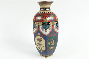 Antique Far East Hexagonal Cloisonne