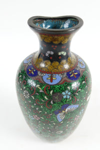 Antique Chinese Cloisonne Vase AS IS