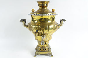 Antique Brass Russian Samovar