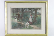 Load image into Gallery viewer, Passing Fancy, Hand-colored Engraving, Signed
