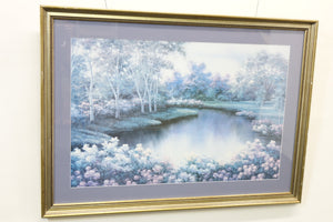 Landscape, Print of original Oil Painting