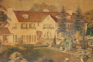 The Estate, Print of original Watercolor Painting