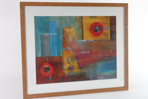 Abstract, Print of original oil on canvas