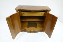 Load image into Gallery viewer, Compact Serving Table / Bar With Expanded Top And A Hidden Drawer (38&quot; x 18&quot; x 3
