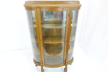 Load image into Gallery viewer, French Corio Cabinet With Curved Glass (38&quot; x 11&quot; x 61.5&quot;)
