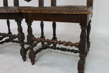 Load image into Gallery viewer, 4 Amazing Antique Chairs (19&quot; x 21&quot; x 45&quot;)
